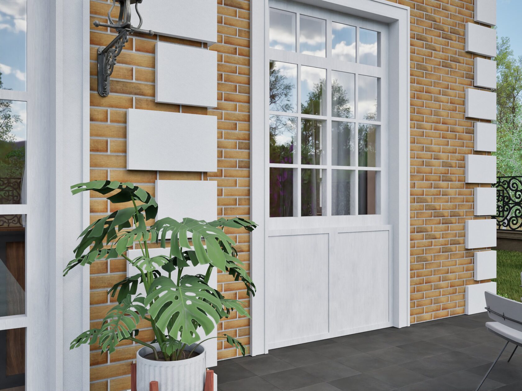 Термопанель BestPoint Ceramics LoftBrick Curry — фото 6