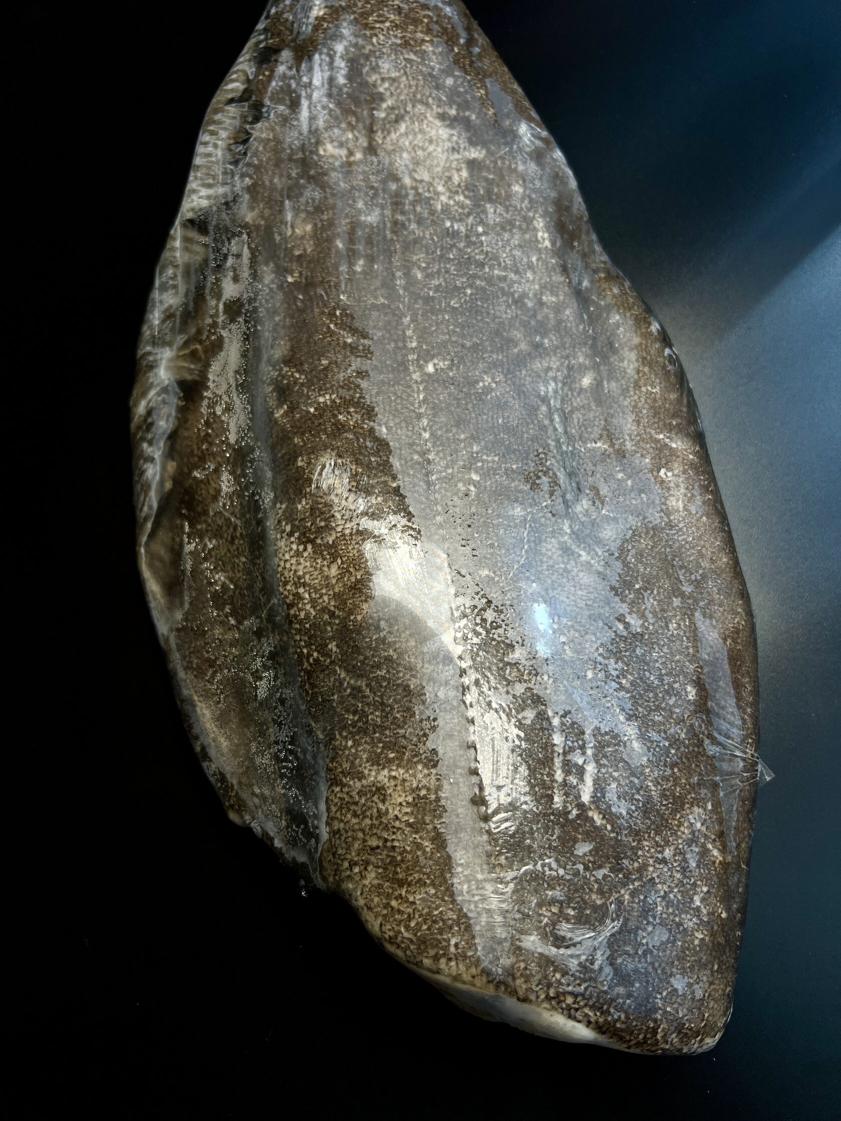 Палтус с трюфельным маслом