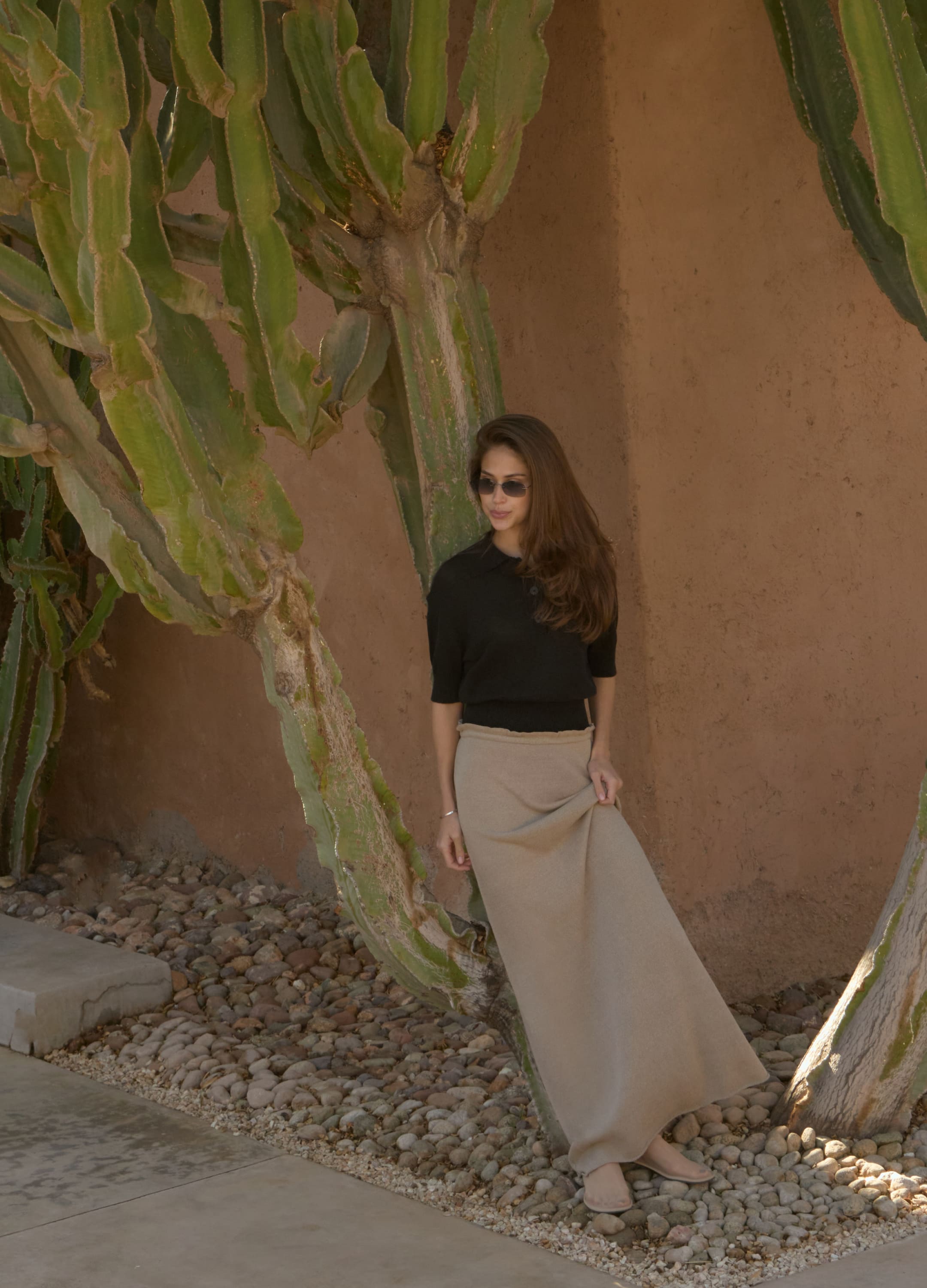 

Льняная юбка Jasmine - Бежевый, Natural;бежевый