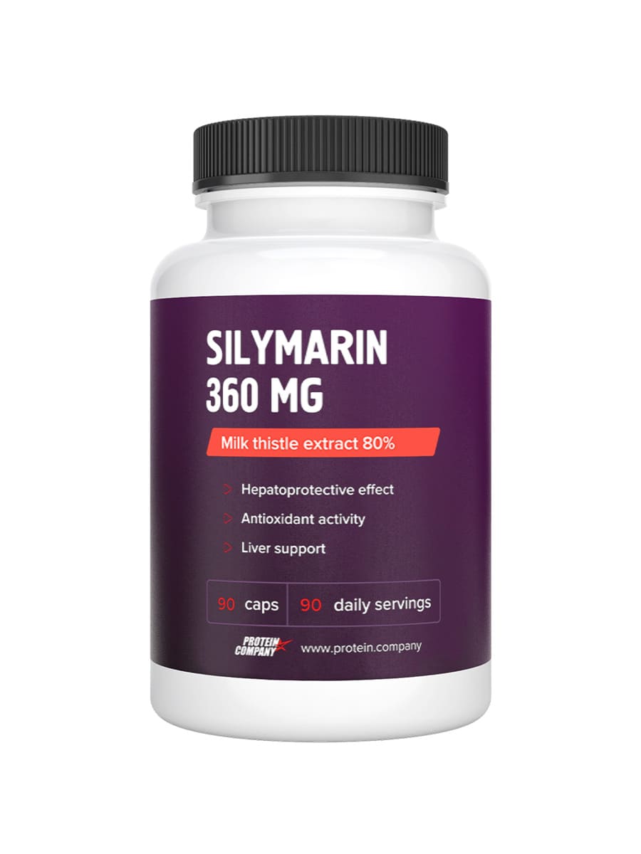 Silymarin 360 mg (Экстракт расторопши для здоровья печени) - protein ...