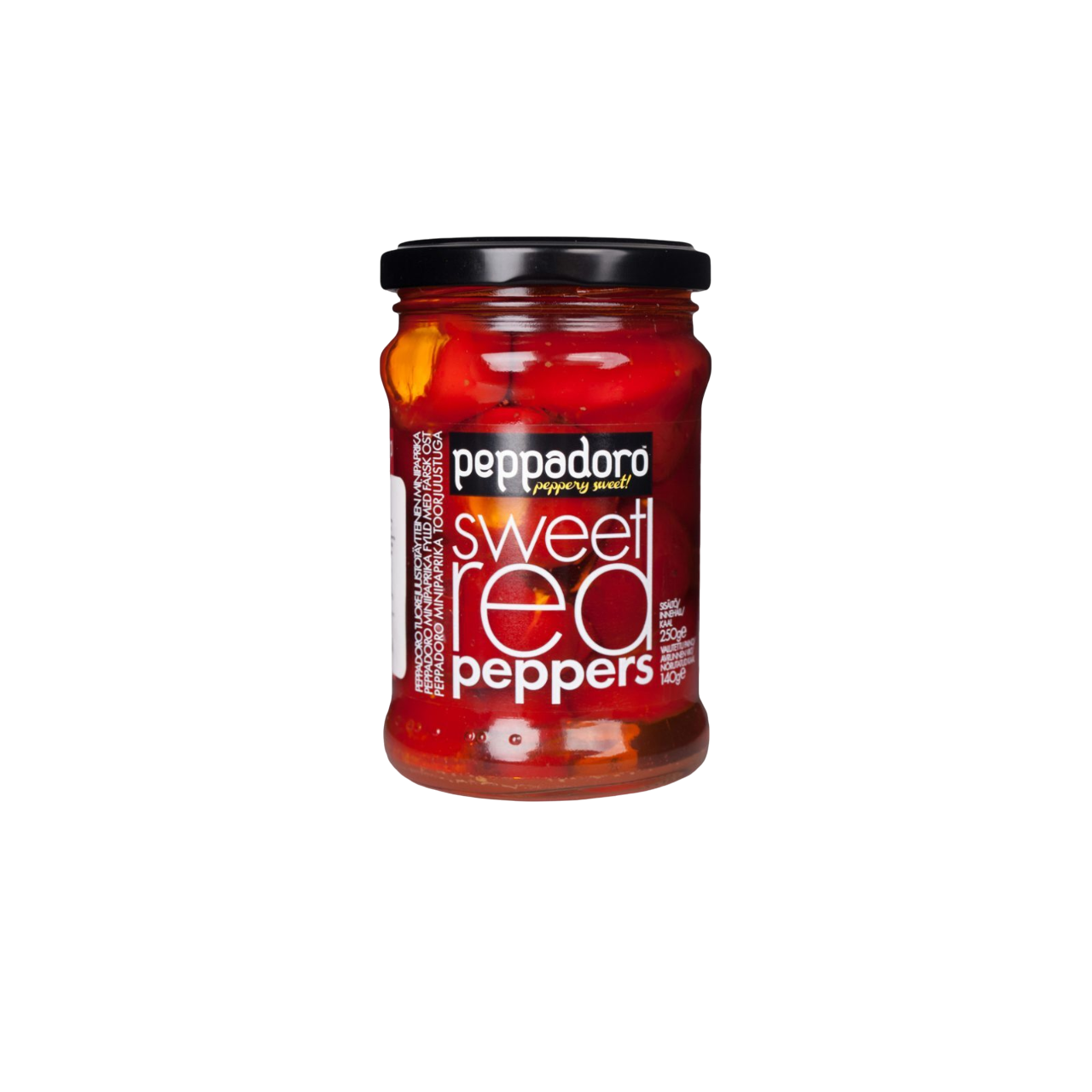 Перец красный сладкий, фаршированный сыром, peppadoro ROYAL MEDITERRANEAN 250г