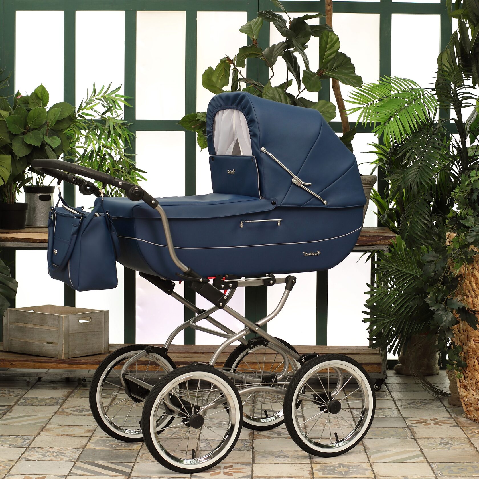 Универсальная коляска Reindeer Vintage цвет "Ocean" (VN5)