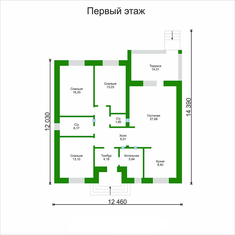 Проект дома в 126