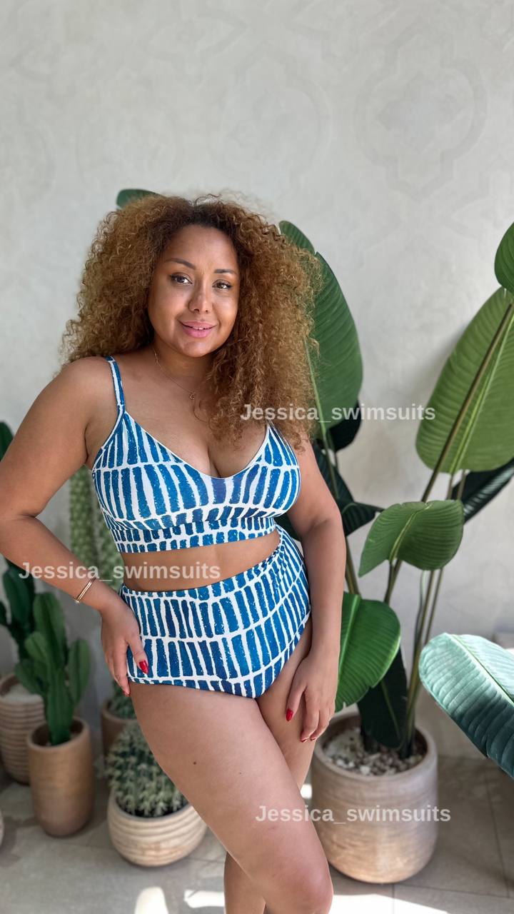 Купальник больших размеров раздельный Maryssil plus size