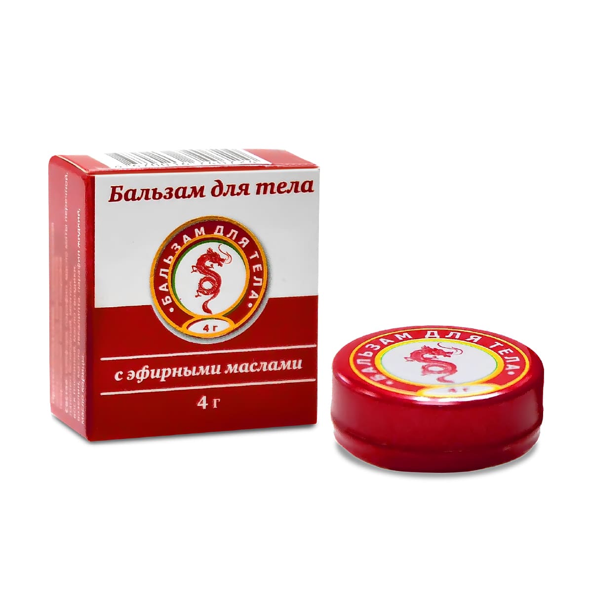 Разогревающий бальзам с камфорой и ментолом