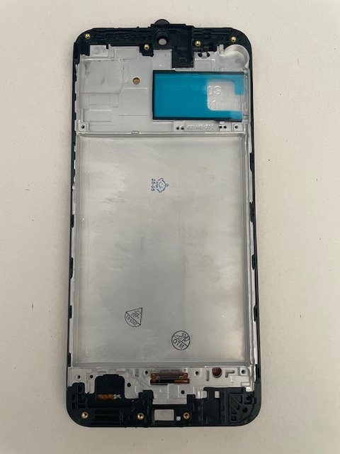 Дисплей с тачскрином Samsung (Самсунг) M21 / M215 / M31 / M315 в рамке OLED черный полный экран