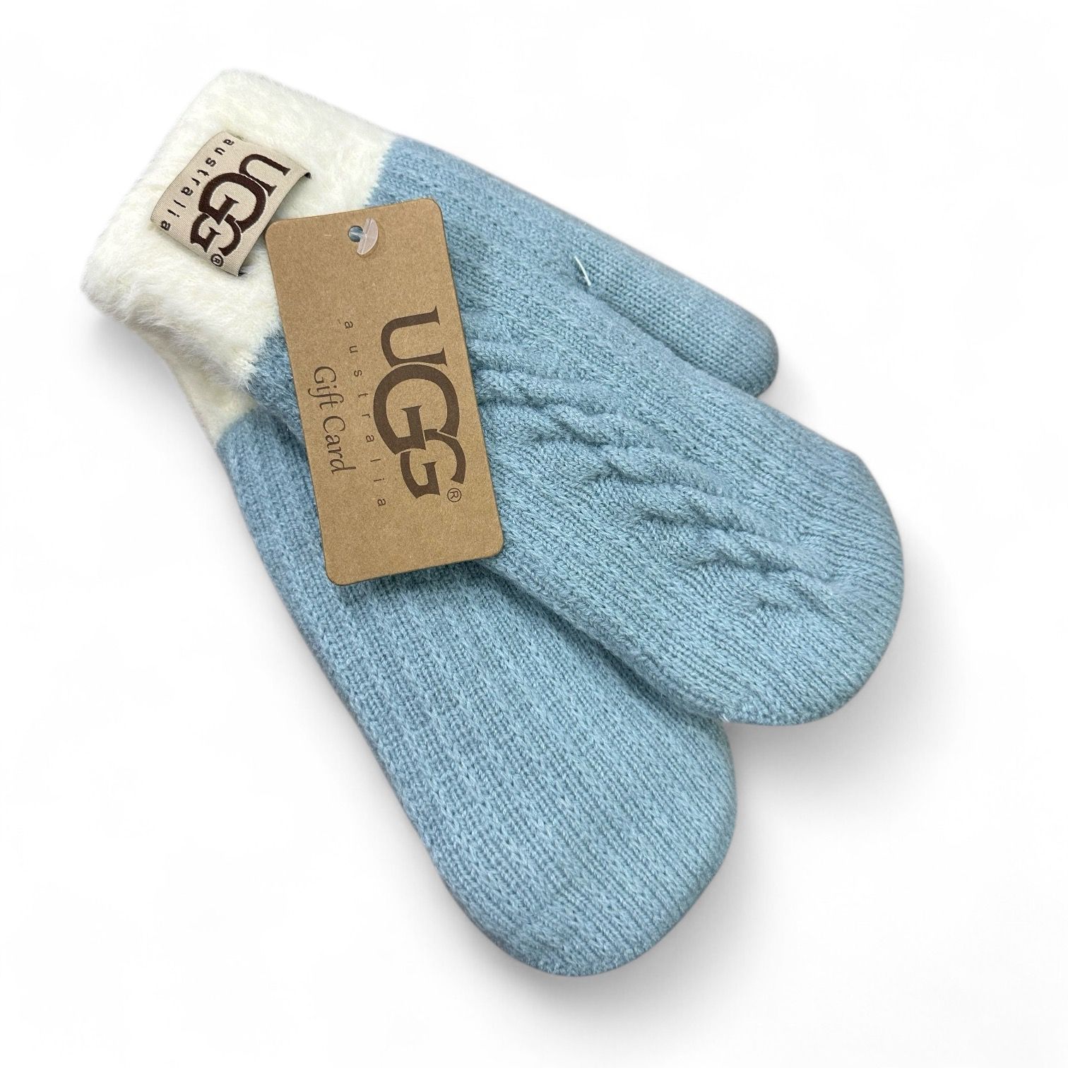 Женские варежки UGG Синий — фото 1
