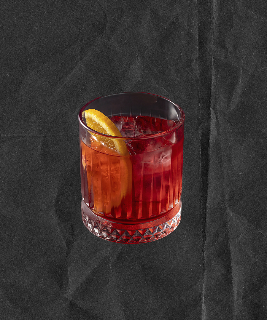 Non-alcoholic Negroni