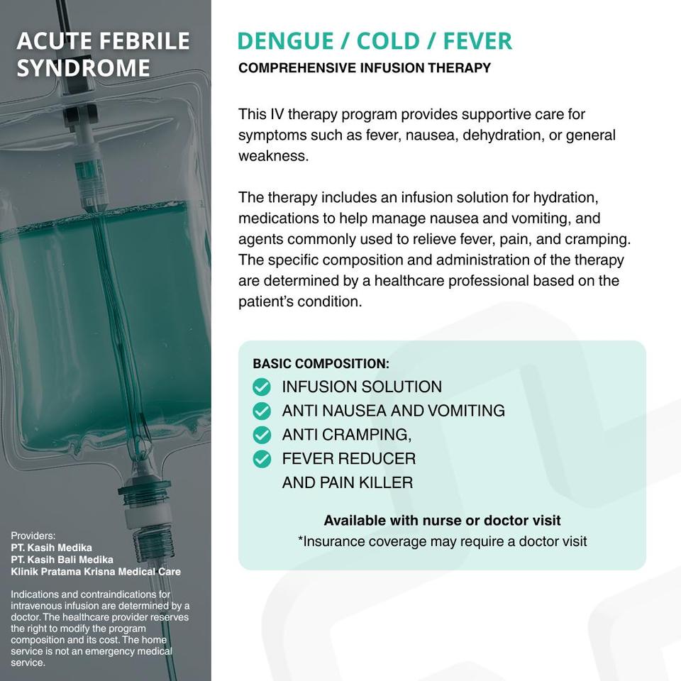 Acute Febrile Syndrome Package – What's included