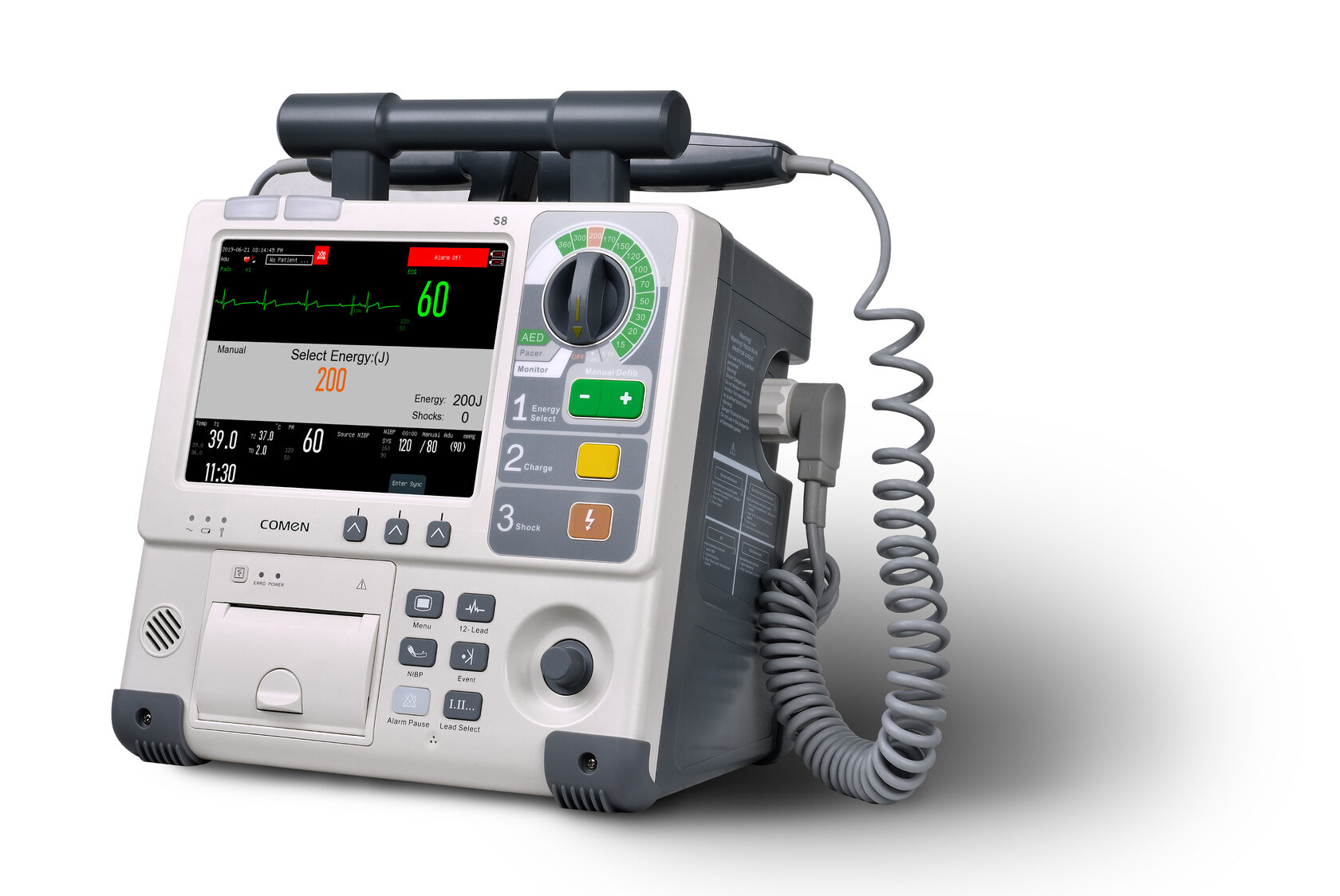 Дефибриллятор-монитор Comen S8 2