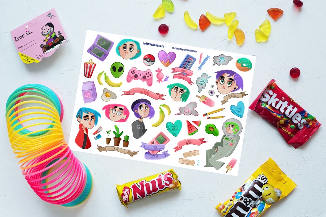 Stickers перевод