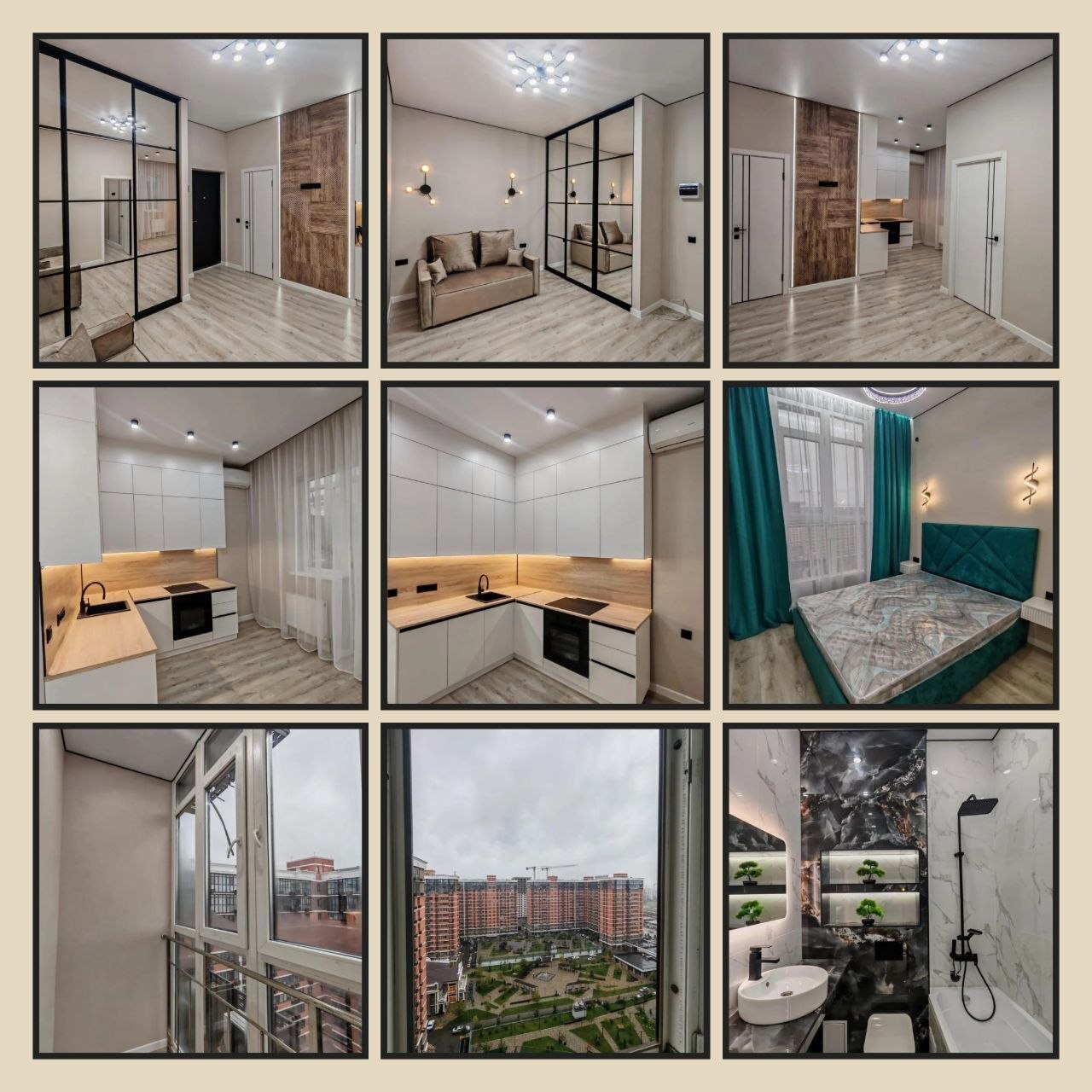 2-комнатная квартира, 36 м², ЖК Самолет 2 · Западный Обход