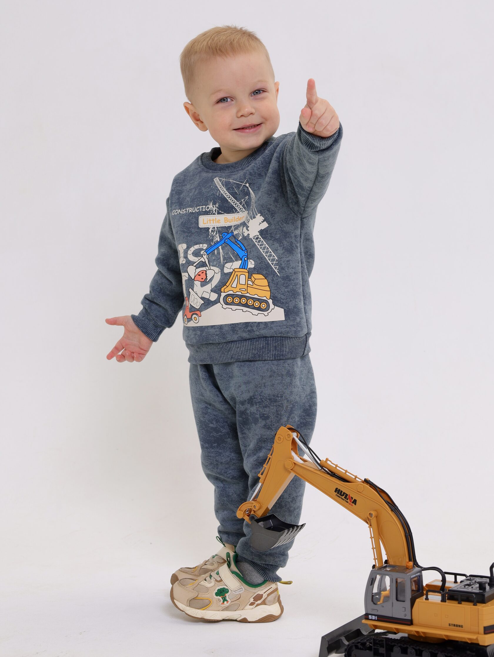 
Свитшот(толстовка) для мальчика "Футер"(с начесом)