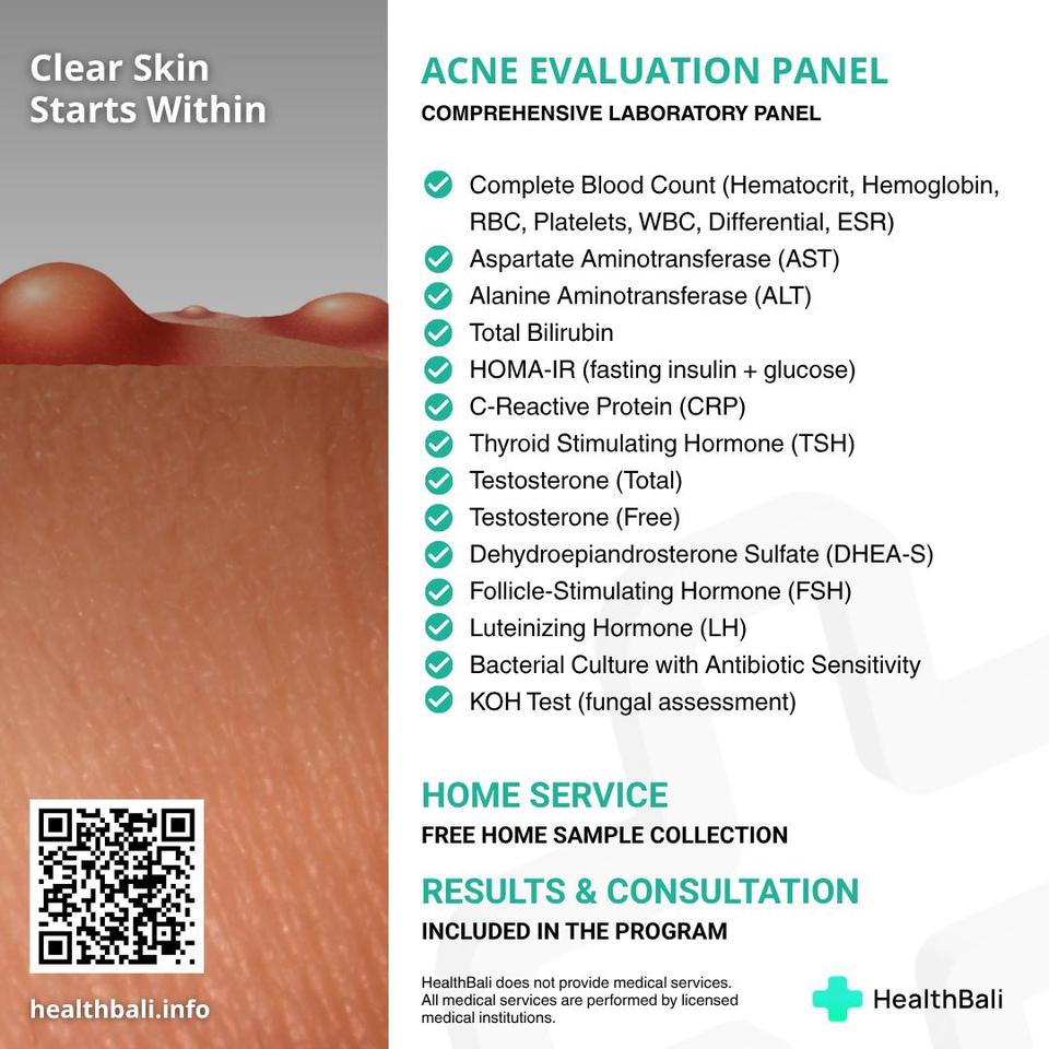 Acne Assessment – What's included