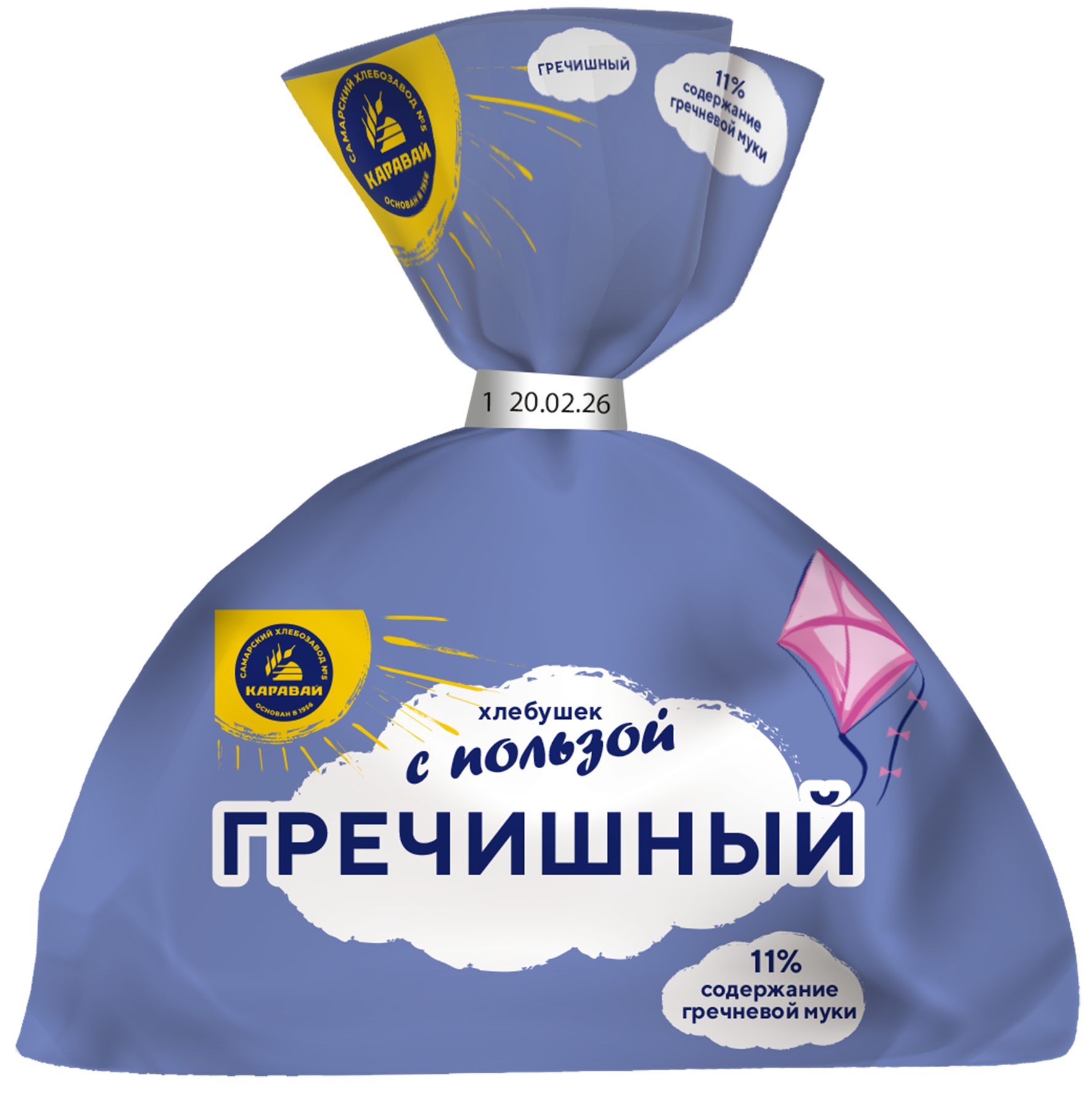 Хлебушек «С пользой» гречишный