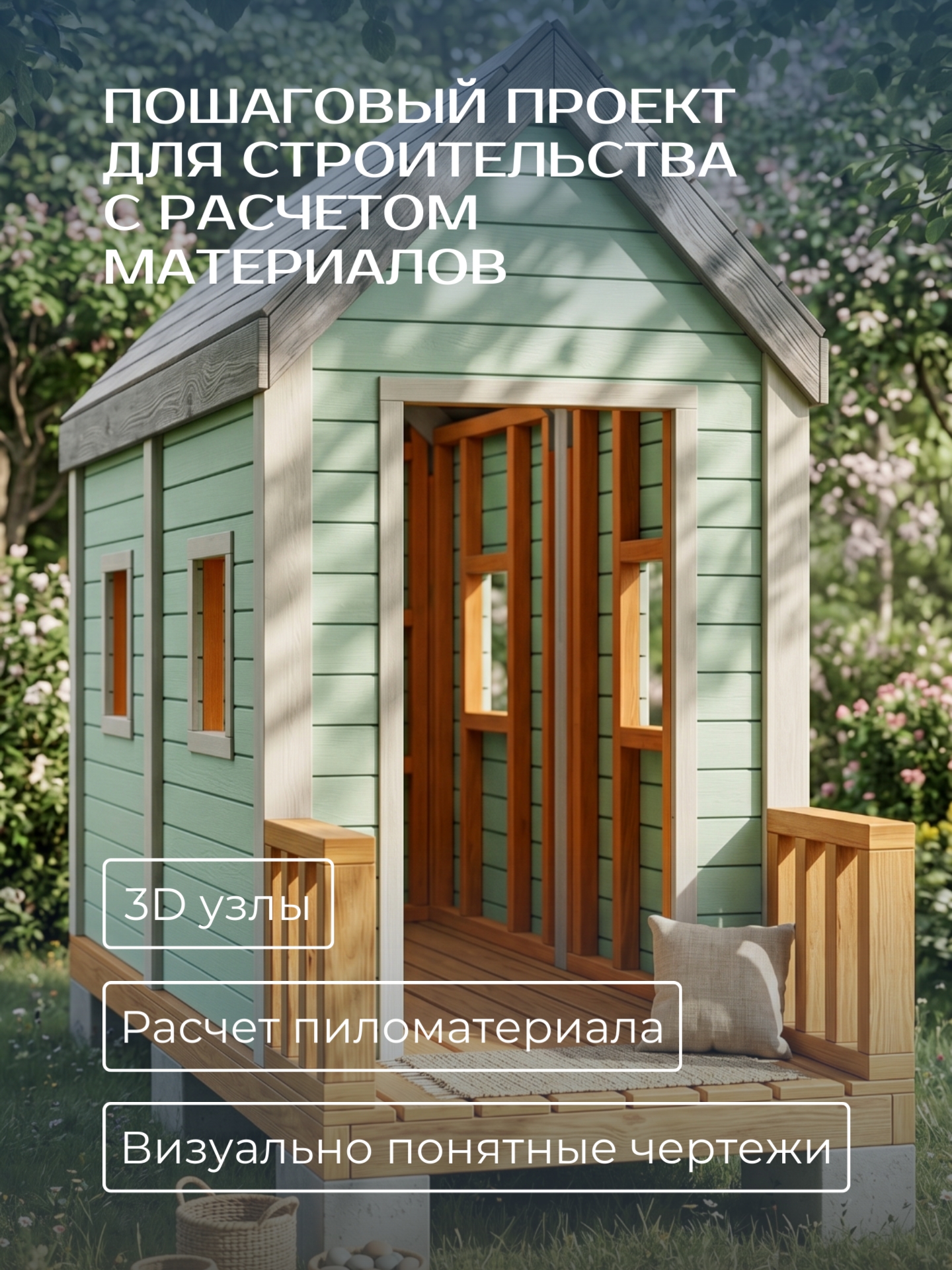 Проект детского домика / DD11 — фото 2