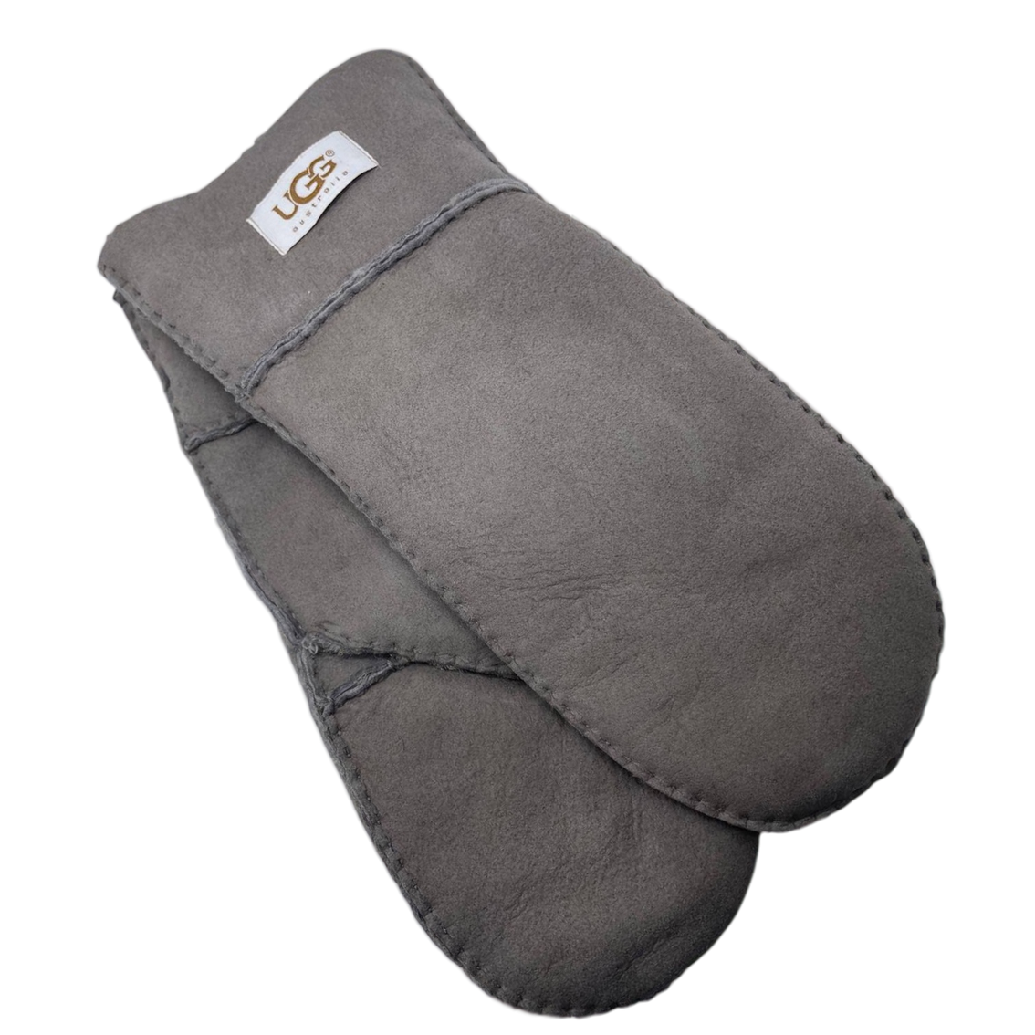 Женские варежки UGG Glove Коричневый — фото 4