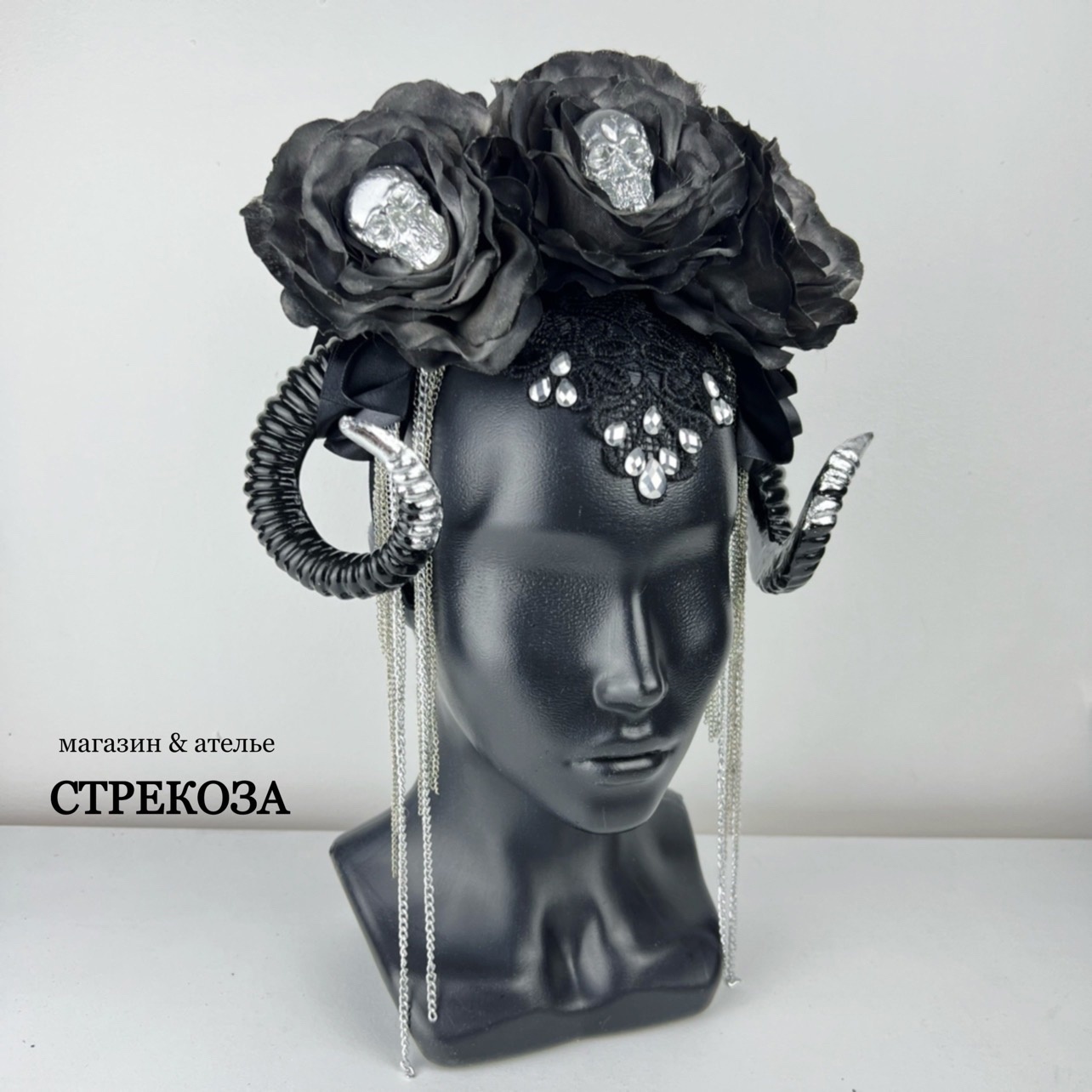 ободок "Черная душа" — изображение 2
