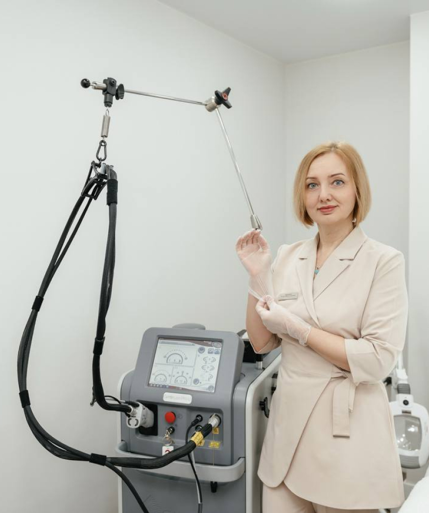 GentleMax Pro в клинике