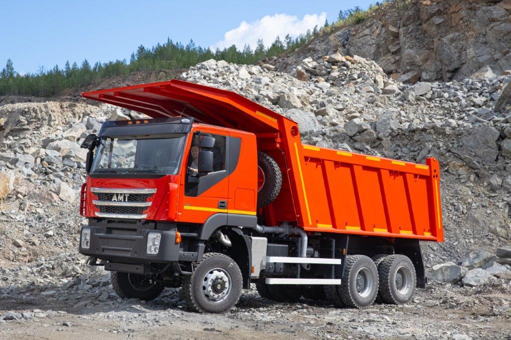 Самосвал AMT 652900 6х6 карьерный кузов