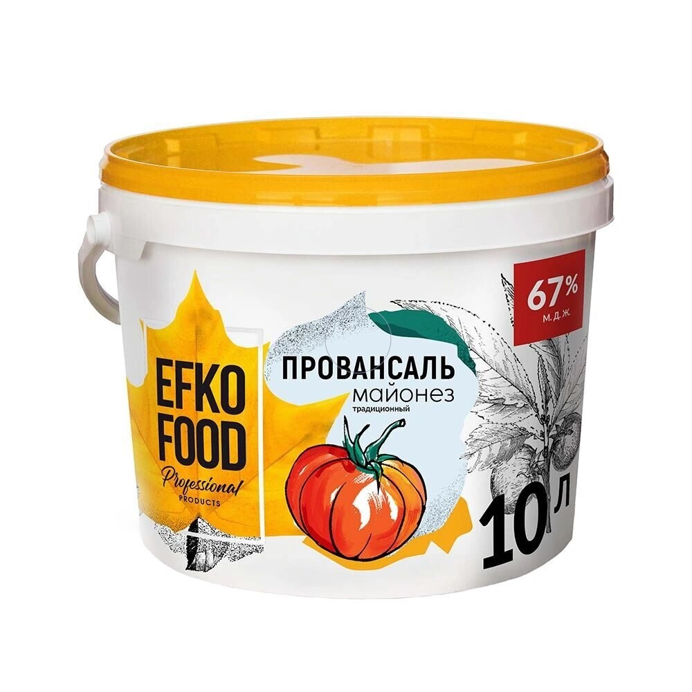 Майонез Efko food Провансаль 67 10л