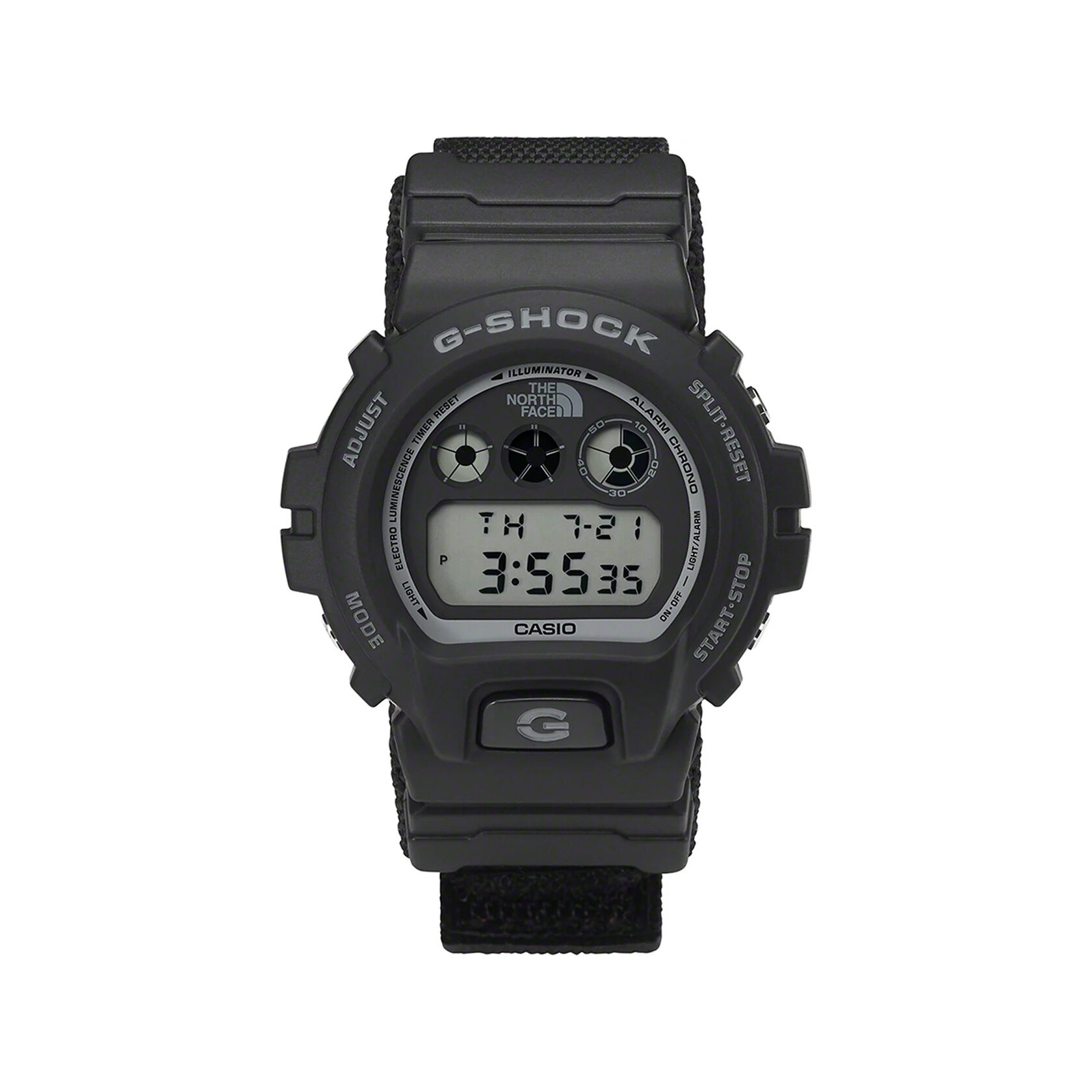 Supreme x The North Face x G Shock Watch Black