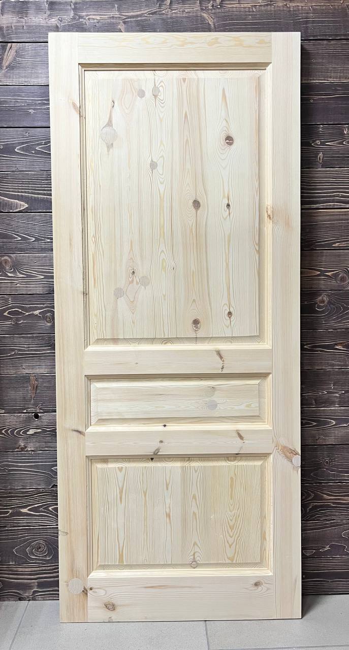 Дверь межкомнатная массив из сосны "Финская" (40 мм), полотно 1900/800