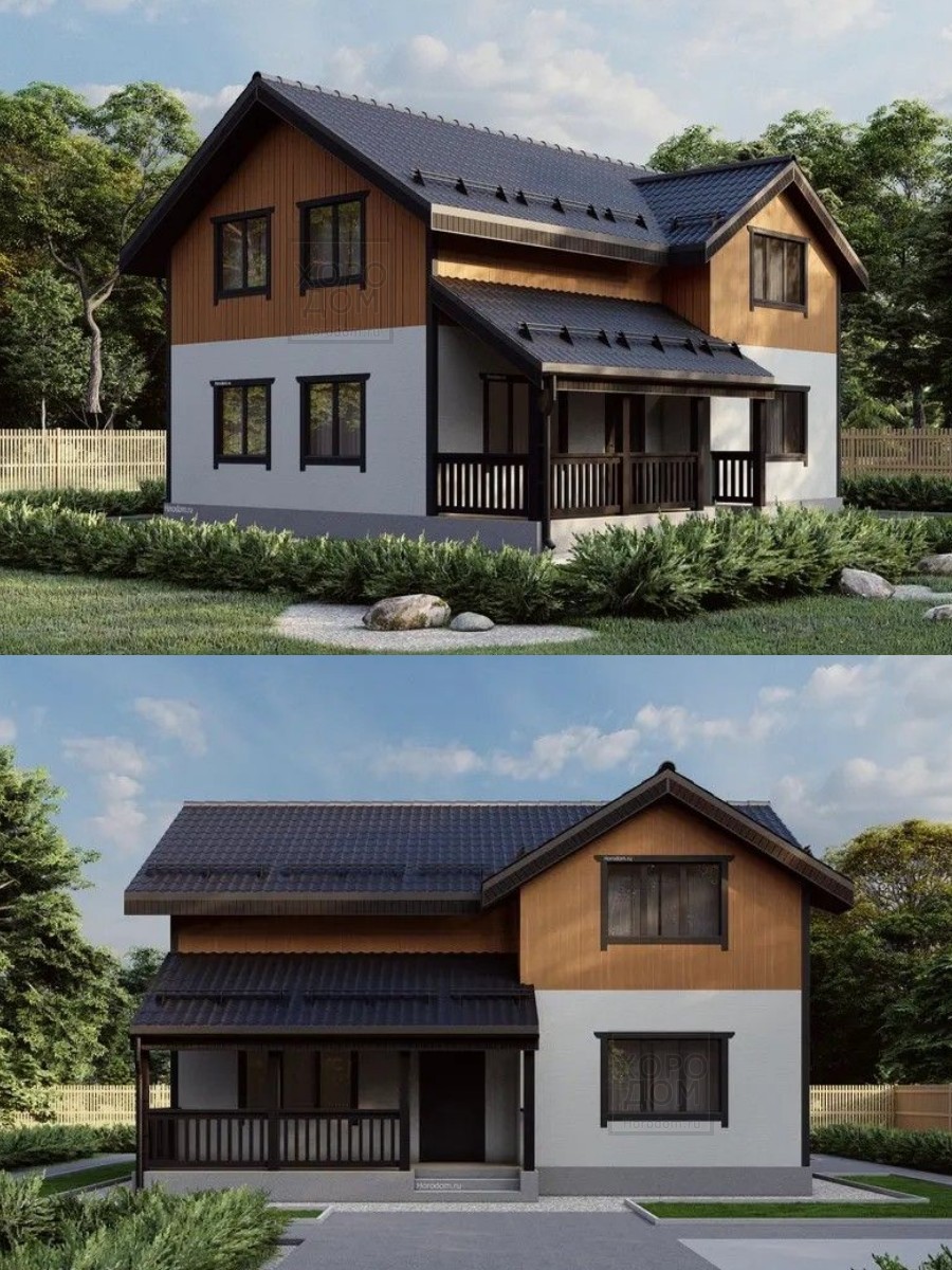 Проект дома 110 м2 / Каркасник / 2 этажа — фото 10