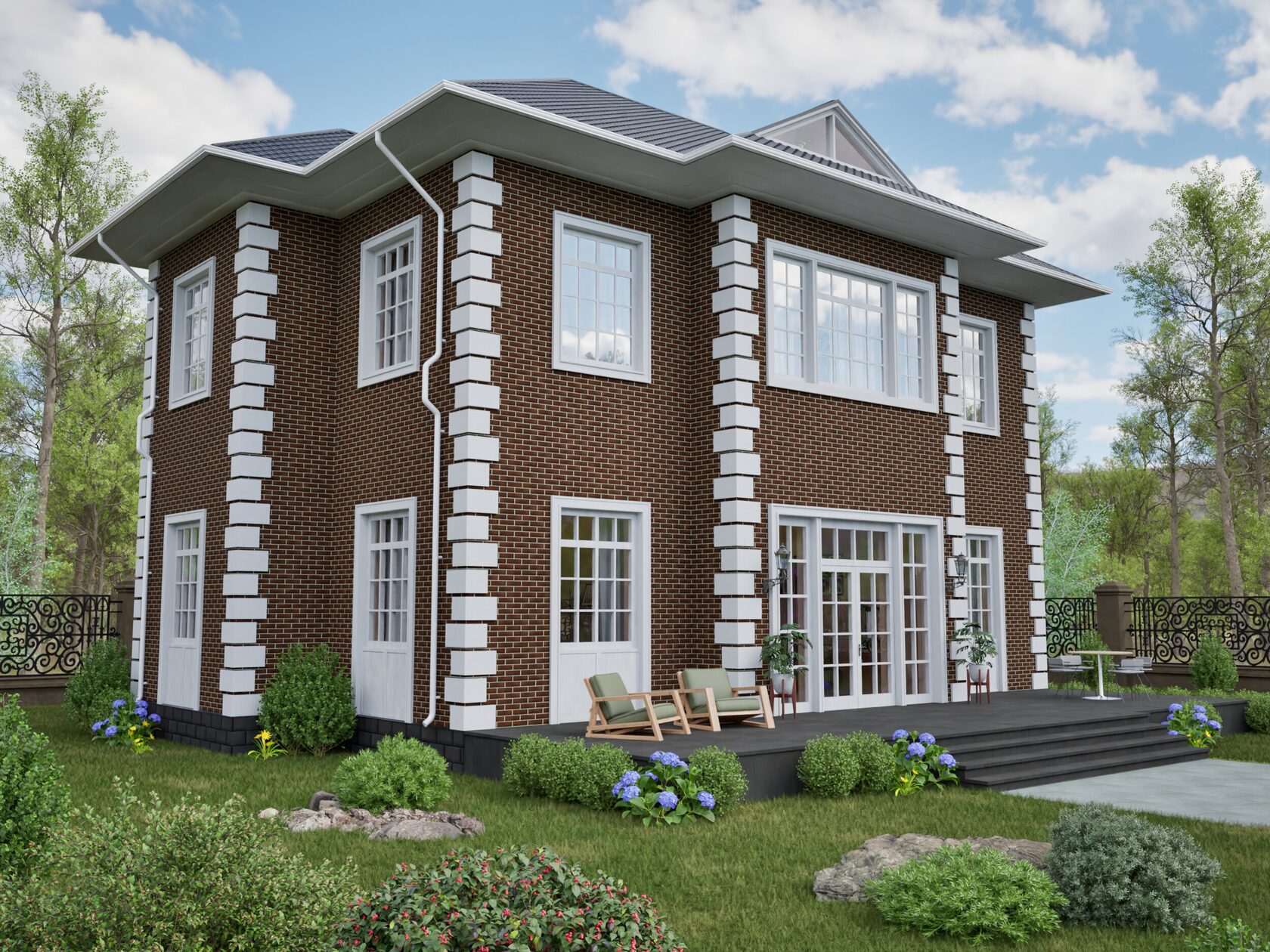 Термопанель Paradyz Cloud Rosa Elewacja — фото 7