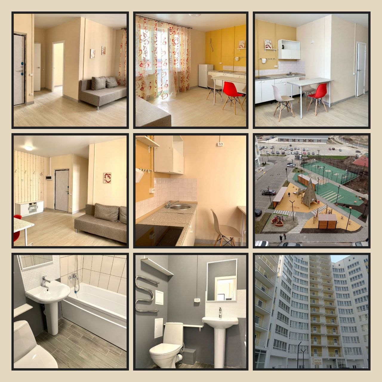 2-комнатная квартира, 56 м², ЖК Зеленодар · Молодежный
