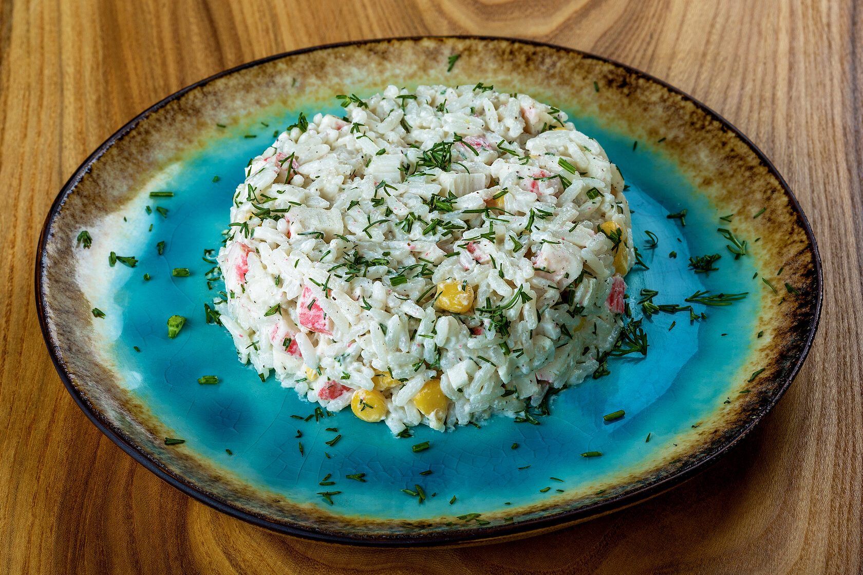 Салат с крабовыми палочками горошком яйцами