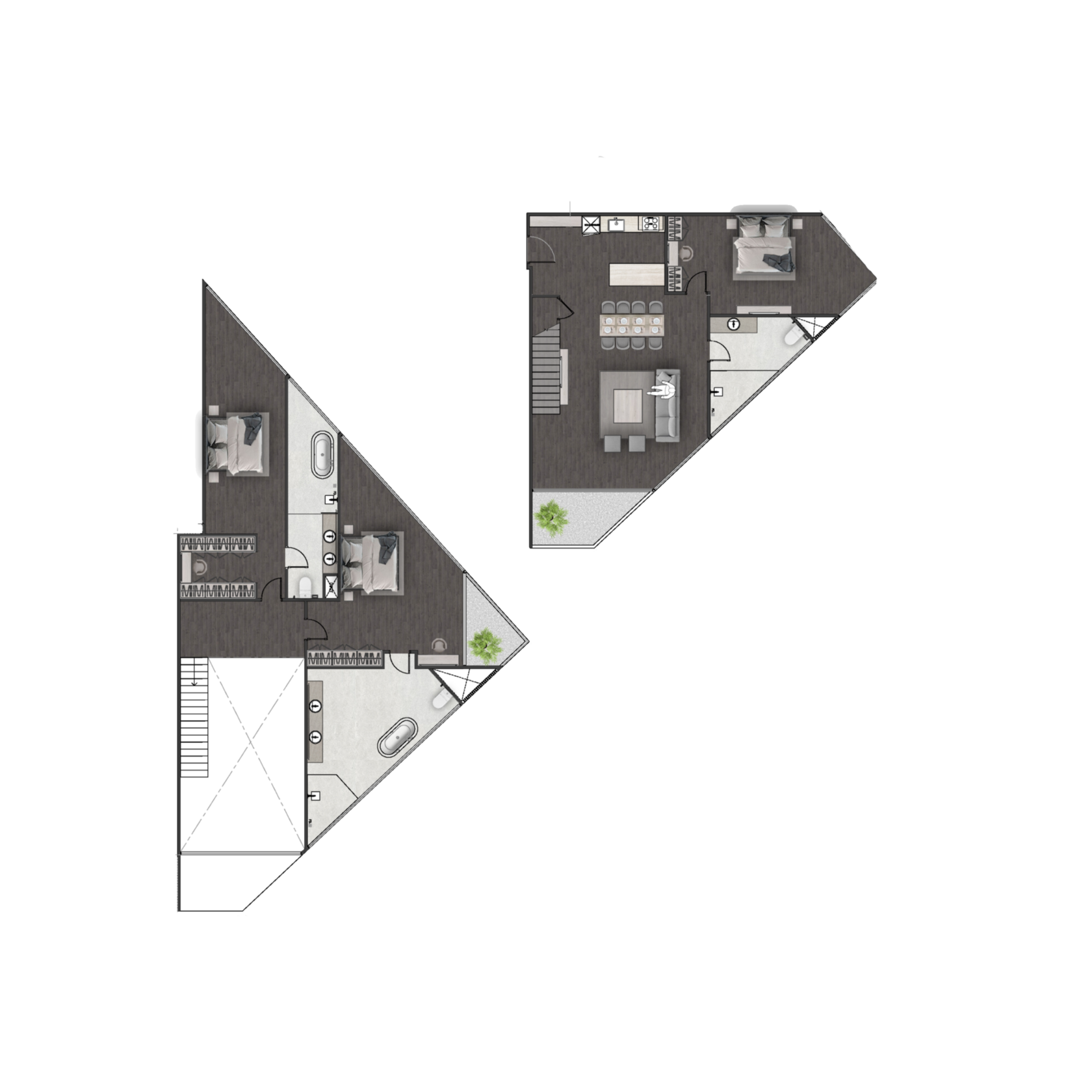Unit 3709 — Penthouse · 210.05 m²