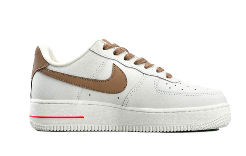 Nike Air Force 1 Low Premium White Brown. Nike Air Force 1 White. Nike Air Force 1 Low White. Nike Air Force af1 Low YOHOOD - Rice / White.