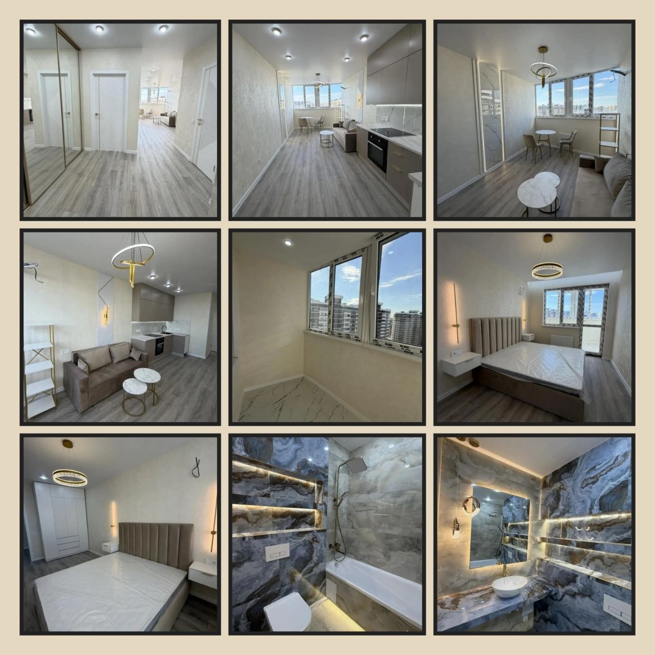 2-комнатная квартира, 48 м², ЖК Дружный · П. Краснодарский