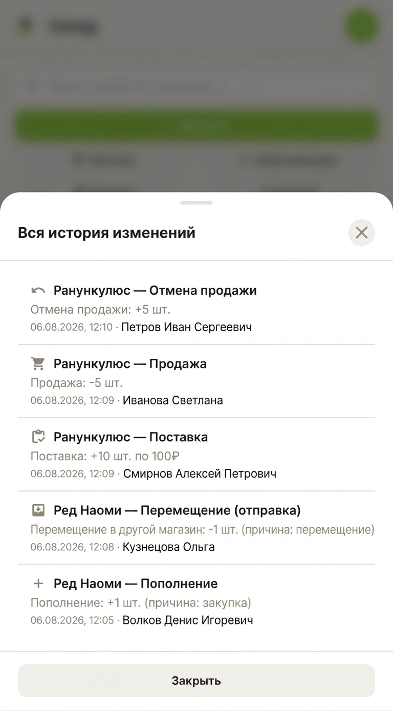 CRM Склад