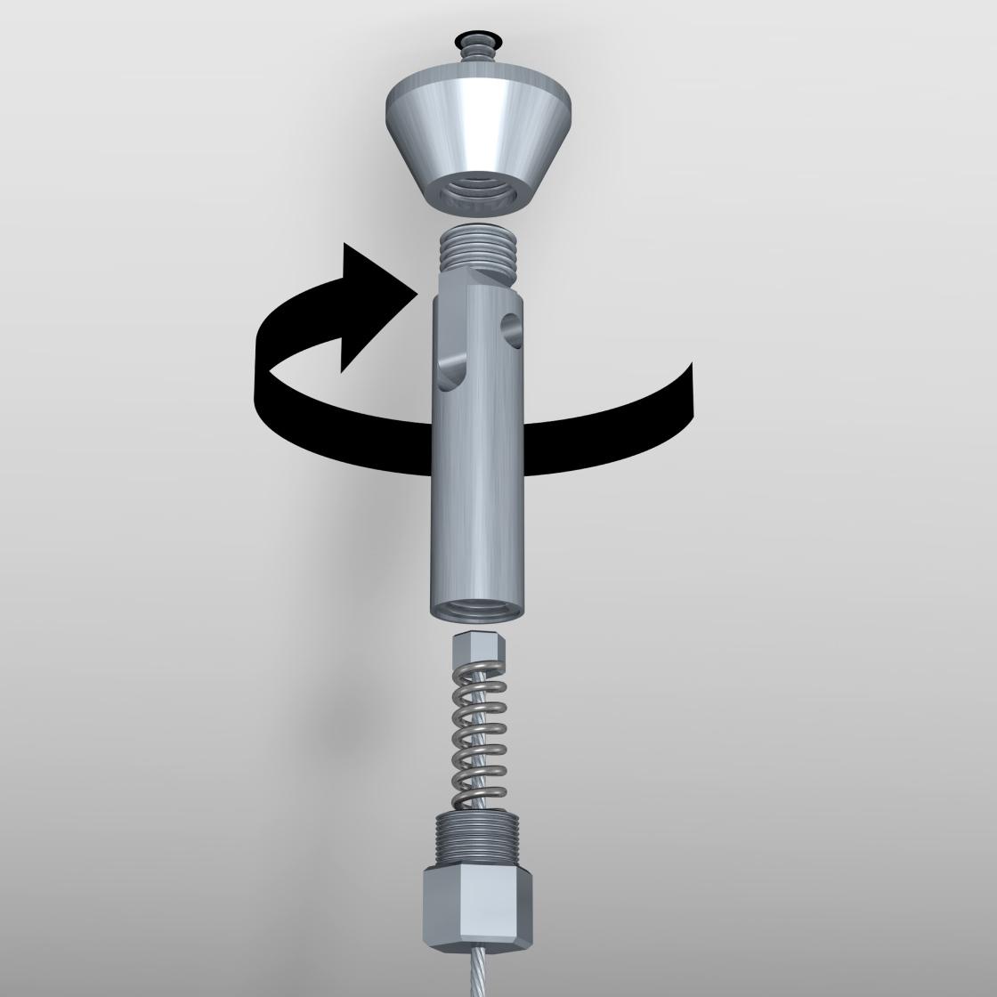 2000-20 \ крепление троса к плоскости. Система подвязывания система подвязывания для теплиц. Lled-а-connector. Подвес для кабеля. Набор тросов (4шт.