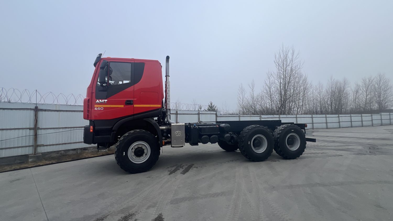 Шасси 6х6 АМТ 6329