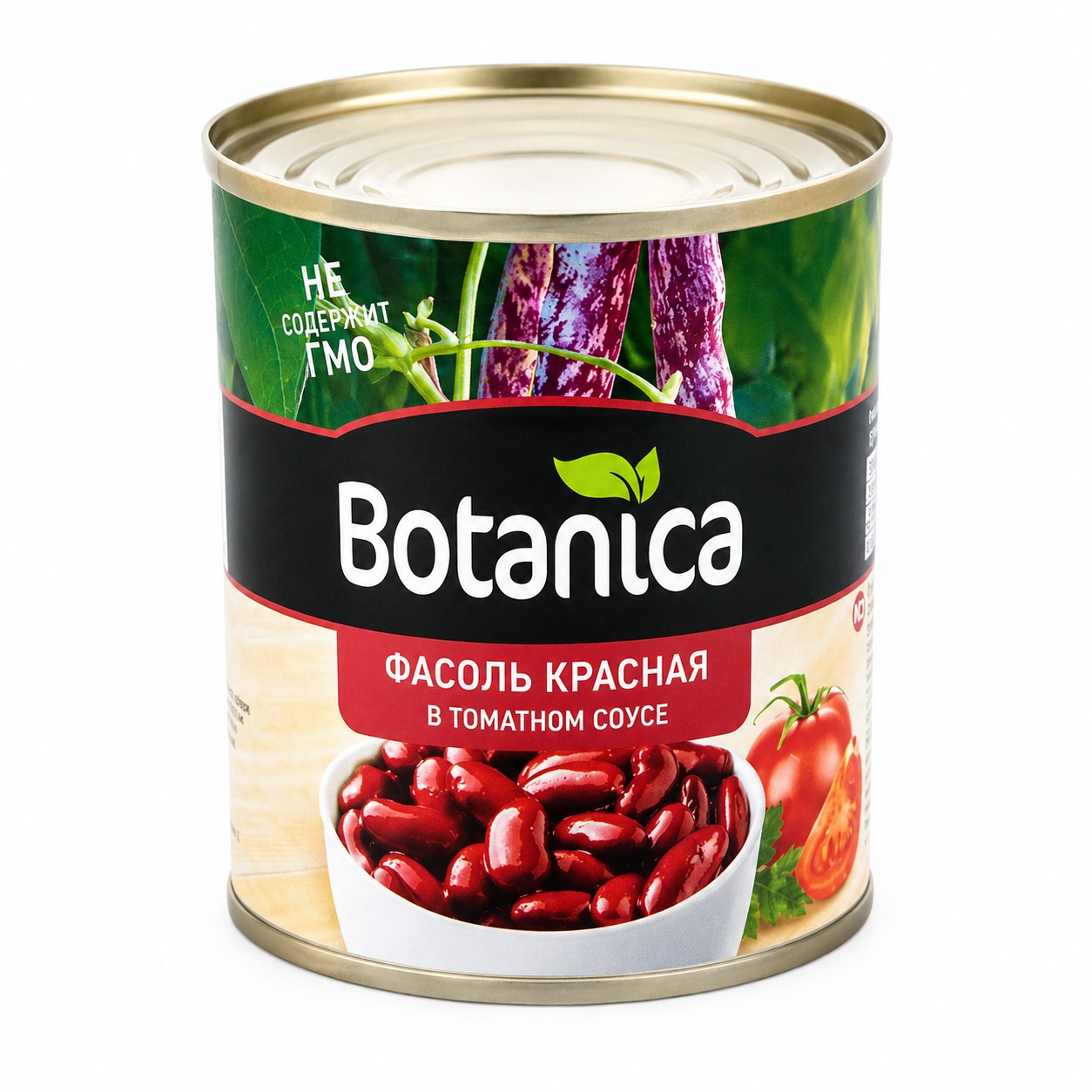 Фасоль красная в томатном соусе Botanica 425 мл