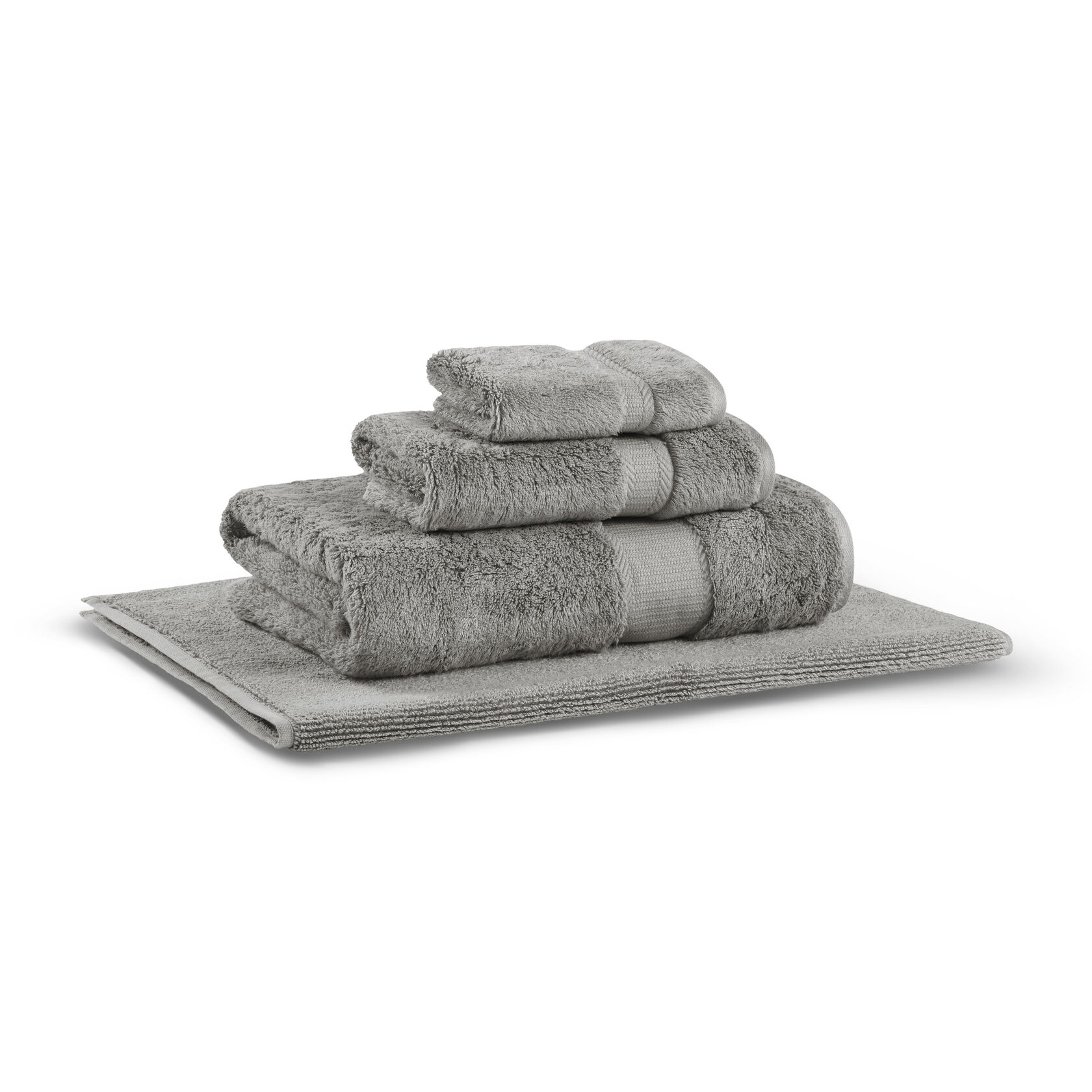 Fancy Towel - Серый металлик - 76х142