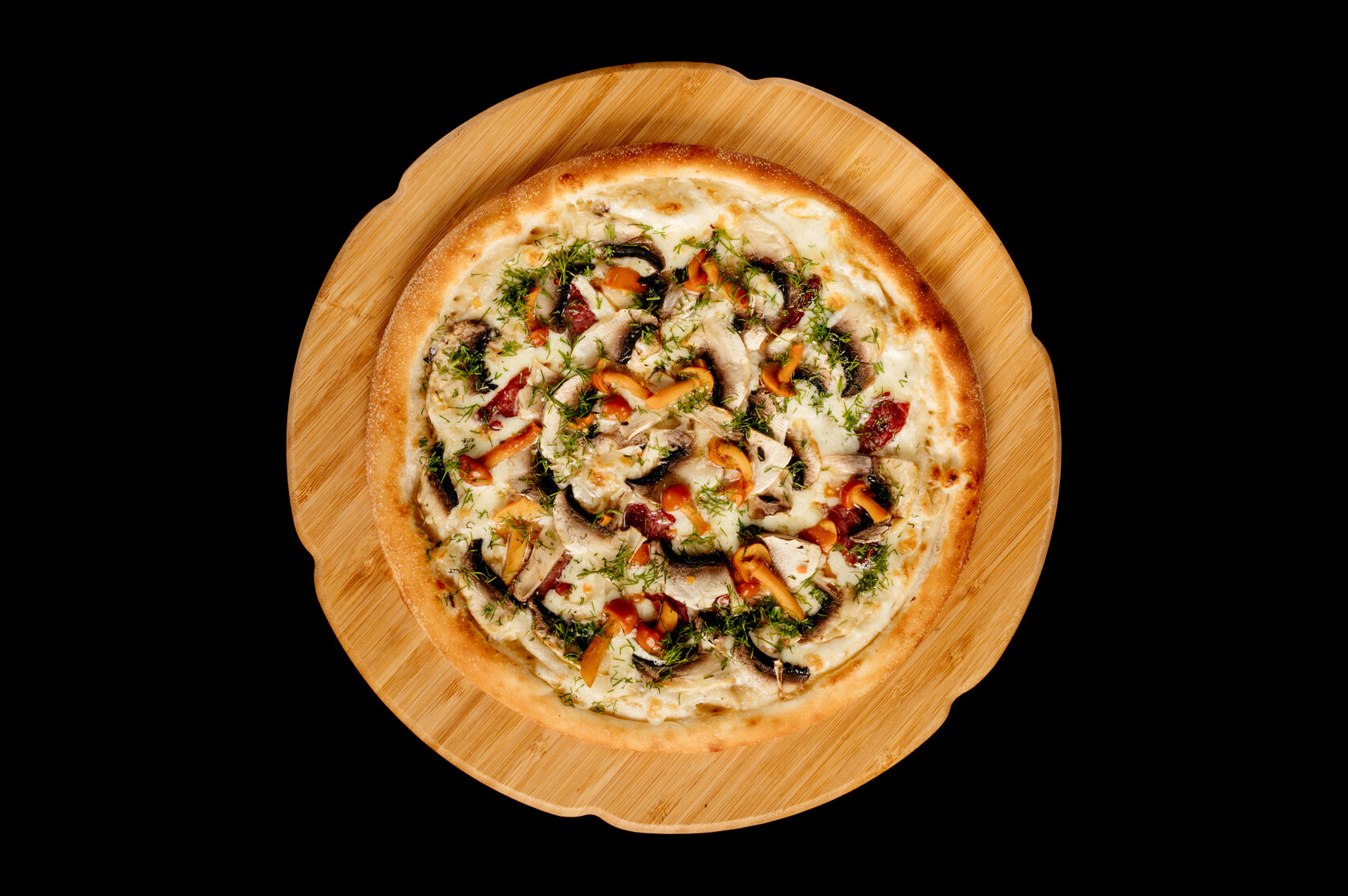пицца грибная со сливочным соусом фото 111