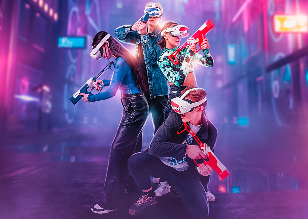 Varpoint VR Shooter-Arena in Berlin | Free-Roam Action & Real Movement – VARPOINT