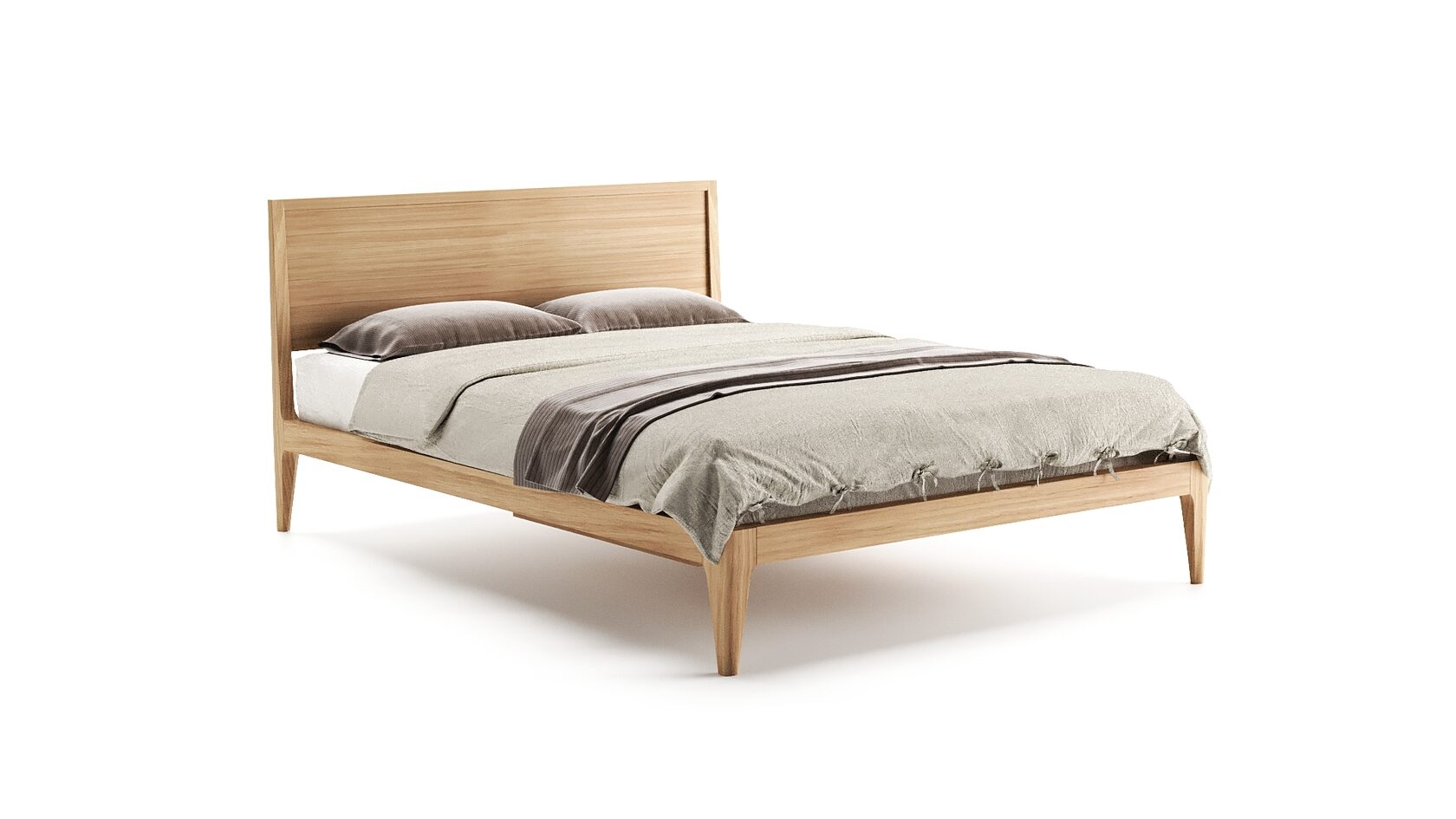 Как выбрать двуспальную кровать: размеры, конструкция и 8 главных критериев 4 двуспальная кровать из массива бренда lapina.family