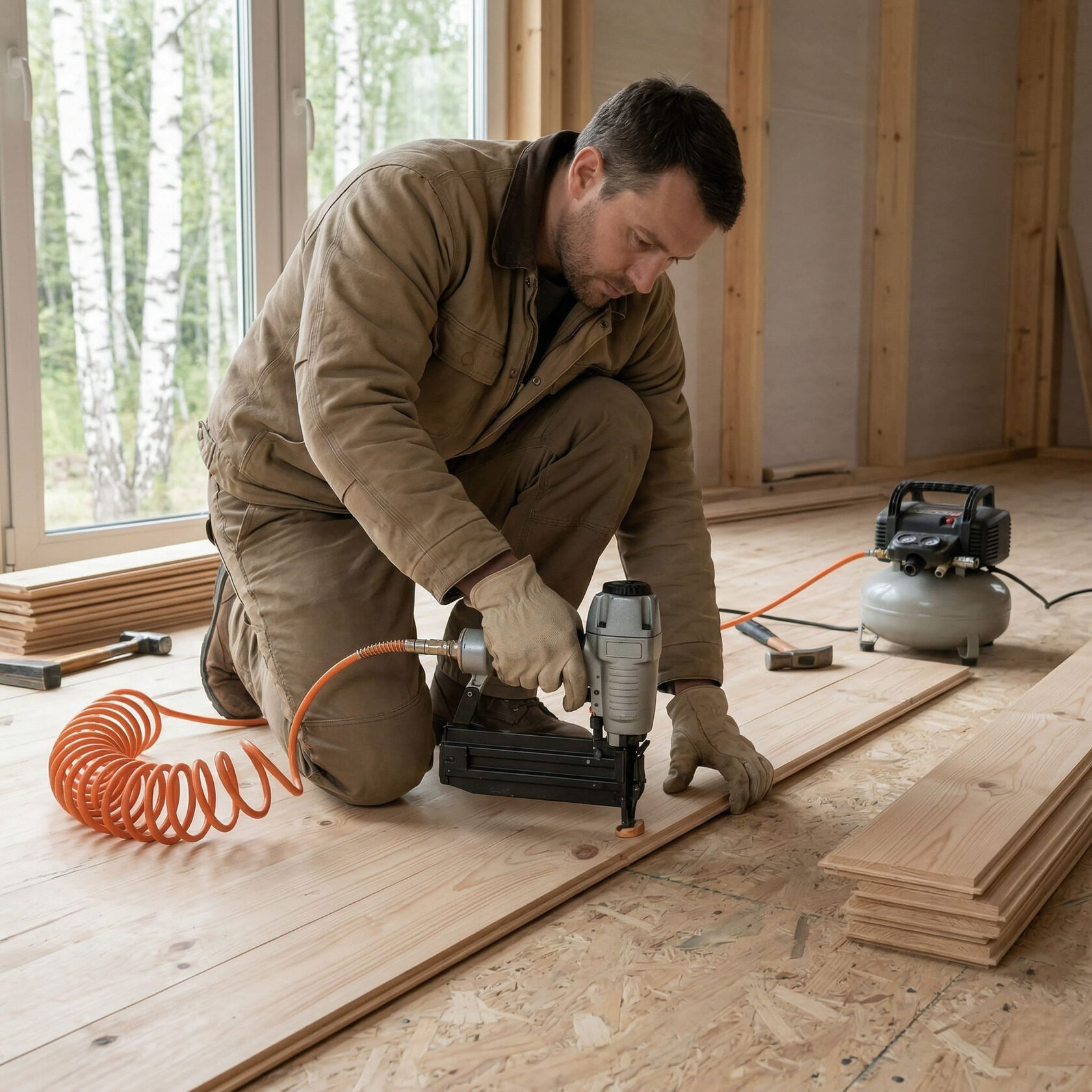 Сборка нейлерами