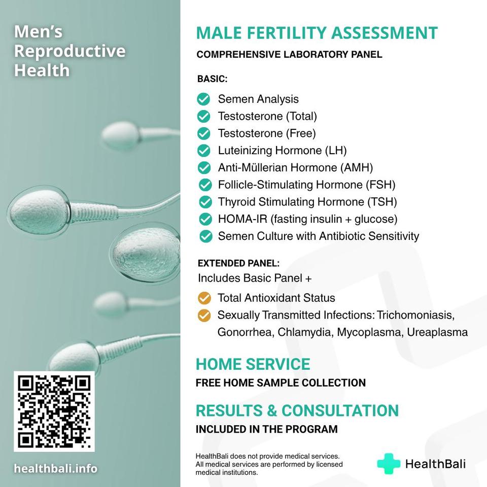 Male Reproductive Health – What's included
