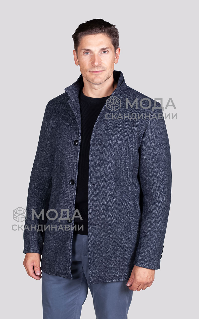Мужское полупальто из кашемира