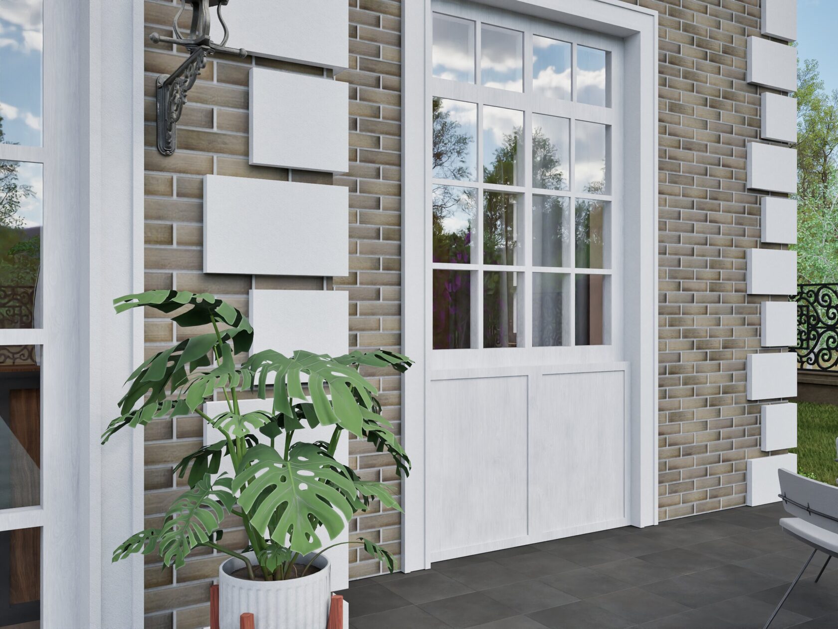 Термопанель BestPoint Ceramics RetroBrick Pepper — фото 6