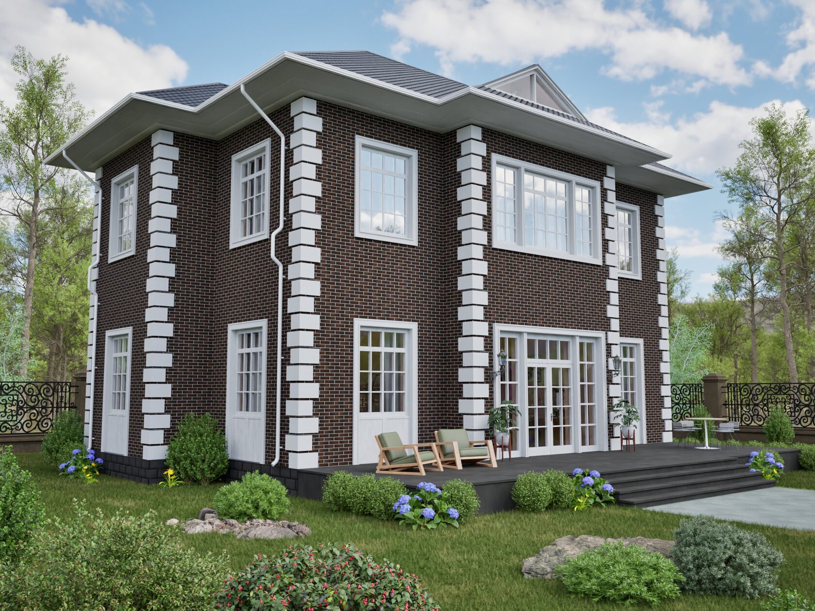 Термопанель Paradyz Cloud Brown Elewacja Duro — фото 7
