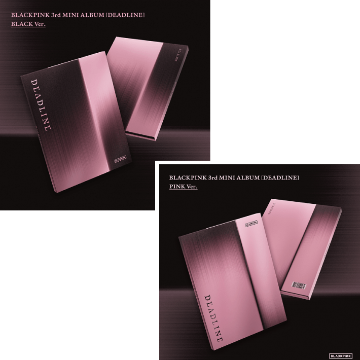 Оригинальный альбом BLACKPINK «DEADLINE» в заводской упаковке, две версии