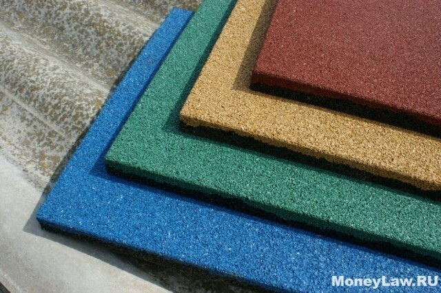 Резиновое модульное покрытие 20