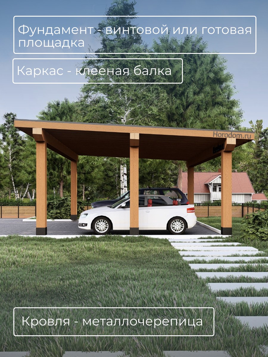 Проект навеса / HDN3 — фото 4